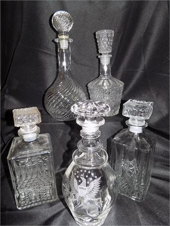 Glass & Crystal Decanters
