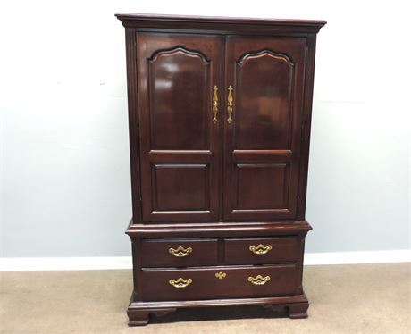 THOMASVILLE Solid Wood Armoire / Storage Cabinet