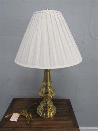 Small Metal Based Table Lamp with Colorful Shade