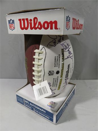 WILSON NFL Cleveland Browns Autographed Football