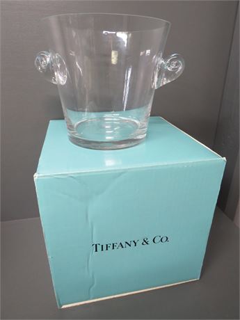 TIFFANY & CO. Crystal Ice Bucket