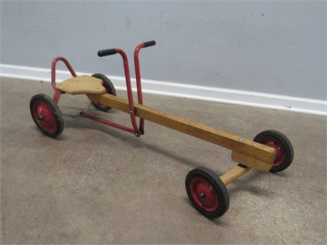 Vintage Kid's Row Cart