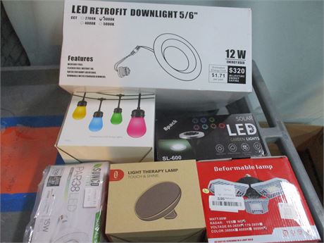 Lights, Lamps and Outdoor LED Home Lighting Supplies