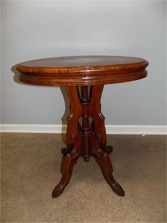 Wood Oval Top Table