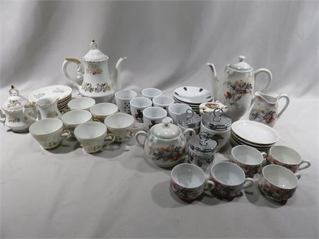 Assorted Porcelain Tea Sets