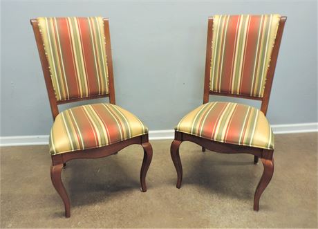 Pair of Upholstered Accent Chairs
