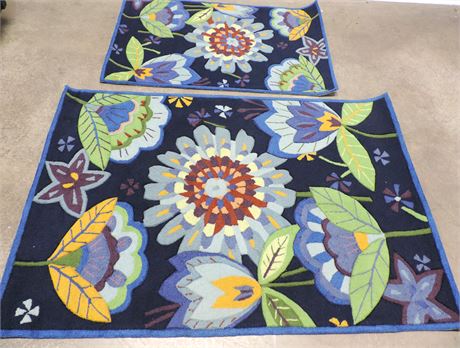 NEW Pair of FANTASY Accent Rugs