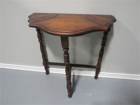 Antique Demilune Table