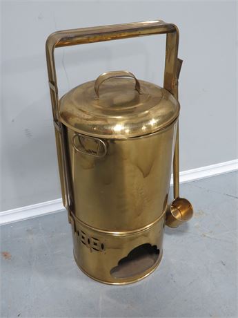 Antique Style Brass Cooker Pot