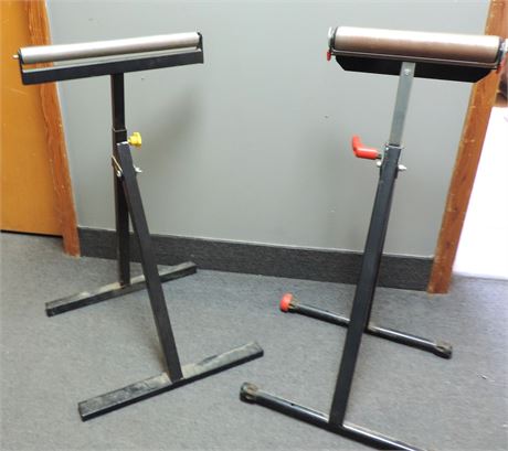 Set of Tool Roller Support Stands