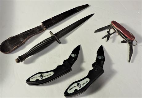 Fairbairn Sykes WWII British Commando Knife & Special Forces Pocket Knives