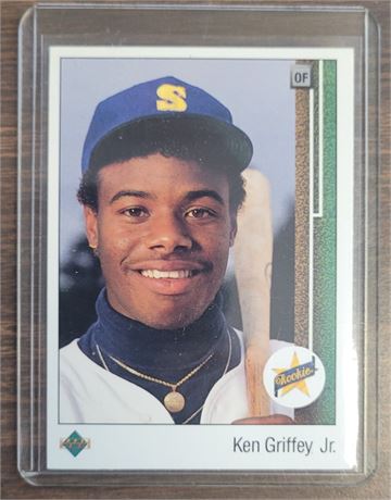 Ken Griffey Jr 1989 Upper Deck Rookie Card and Set