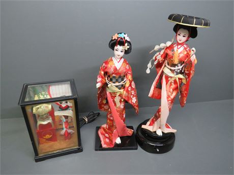 Japanese Geisha Girl Dolls