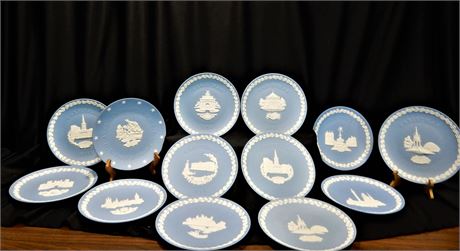 Vintage Wedgewood Jasperware Plates