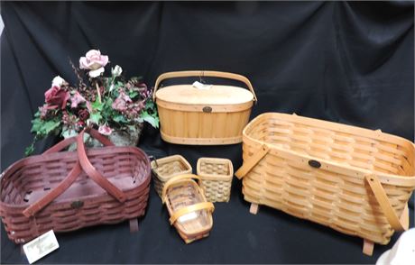 Larger Peterboro Baskets / Longaberger