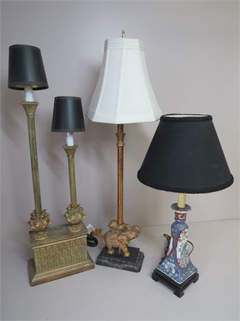 3 Decorative Table Lamps