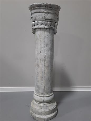 Faux Stone Pedestal/Plant Stand