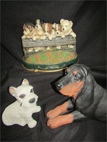 Dog Art and Music Box