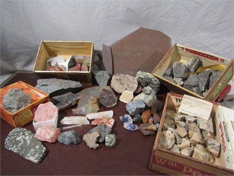 Rare Gemstone and Agate Collection