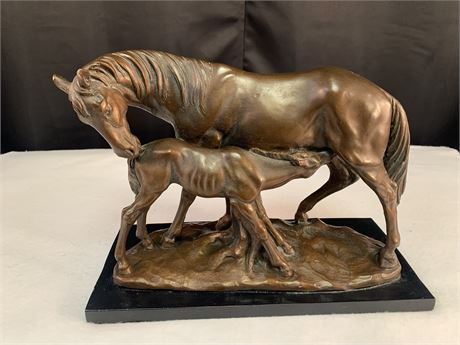 MARWAL HORSE and PONY Sculpture