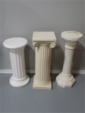 Plaster Plant Stands