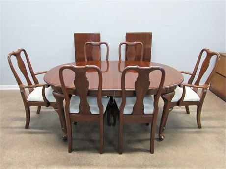 Knob Creek Dining Table with 6 Chairs