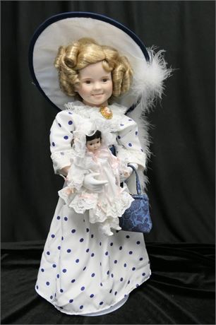 Danbury Mint Shirley Temple Doll Bright Eyes 1991