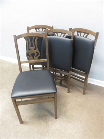 STAKMORE CO. Mid-Century Folding Chair Set