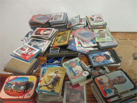 Box of Baseball Cards, unsearched, Trout, Alomar, Ryan, Sosa and More