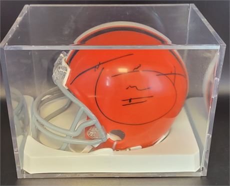 Hanford Dixon Autograph Officially Licensed Cleveland Browns Mini Helmet