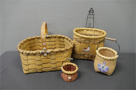 Signed Artisan Baskets by Takashima