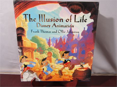 DISNEY ANIMATION: THE ILLUSION OF LIFE- SIGNED BY FRANK THOMAS & OLLIE JOHNSTON