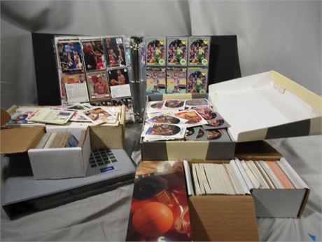 Sports Card Collection, Boxes and Binders