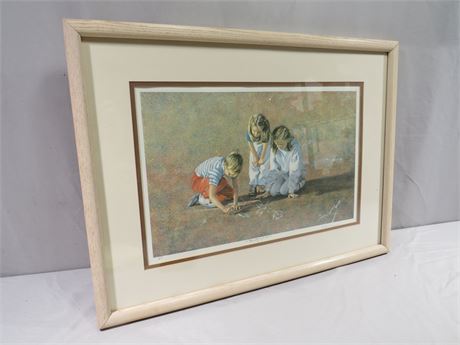 LUCELLE RAAD "Fledgling Artist" Artist Proof Lithograph Print