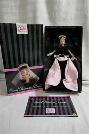 Mattel Barbie Doll / Grand Premier / Member's Choice 1st Ed. / Collector's Club