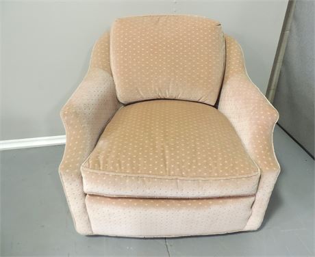 DREXEL Upholstered Barrel Chair