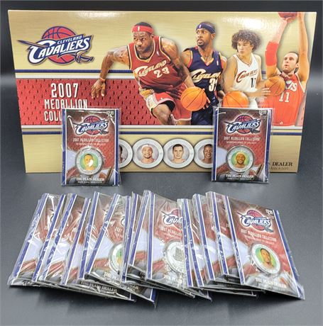 Cleveland Cavaliers 2007 Medallion Complete Set