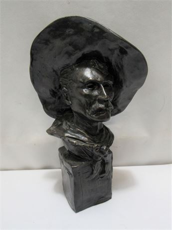 Frederic Remington Limited Edition (#146/9500) Resin Sculpture - The Sargent