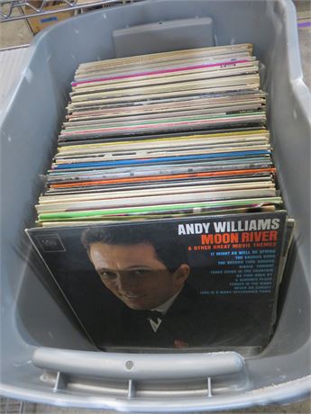 Over 80 Vintage Vinyl LPs