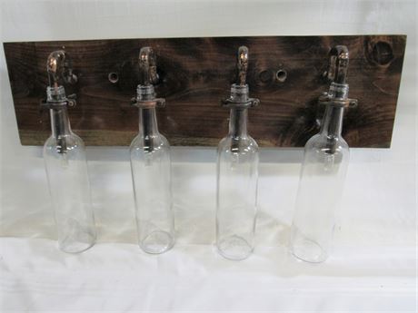 Custom-made Wall Mount "Bottle" Light