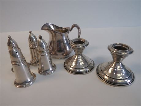 Weighted Sterling Silver Tableware