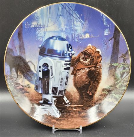 Vintage Star Wars China Featuring R2-D2 & Wicket