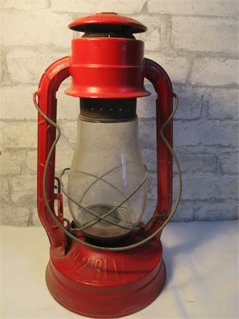 Nice Vintage Dietz Red #2 Blizzard Lantern