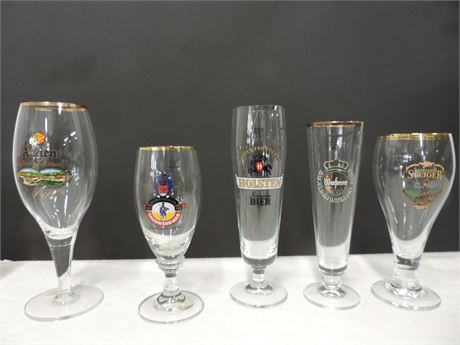 Vintage German Beer Glasses