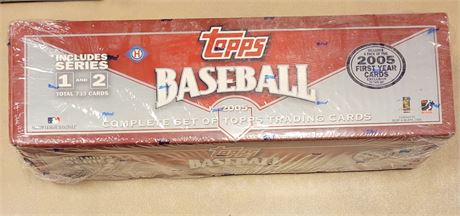 2005 Topps Baseball Factory Sealed Complete Set