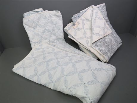 Les Indiennes by Mary Muldany Quilted Bedspread