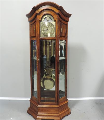HOWARD MILLER Oak Grandfather Clock