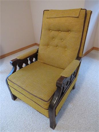 Vintage Mid-Century Recliner Chair