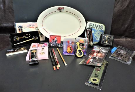 Elvis Presley Homer Laughlin Collector Platter and more Collectibles