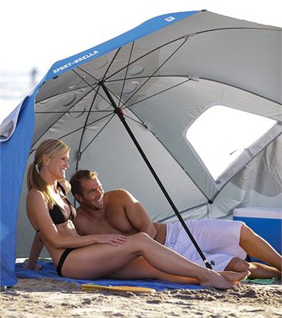SPORT-BRELLA Portable All-Weather & Sun Umbrella Canopy